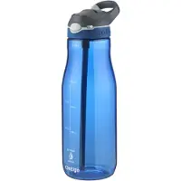 CONTIGO Ashland Autospout Waterfles met rietje | Grote BPA-vrije Drinkfles van 1200ml | Sportfles | Lekvrije Drinkfles | Ideaal voor School, de Sportschool, Fiets, Hardlopen, Wandelen | Monaco