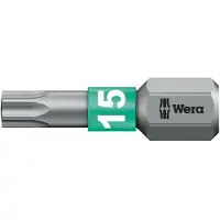 Wera Bit 867/1 BTZ, sterprofiel, T 15, lengte 25 mm, 10 stuks