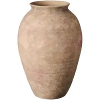 Ib Laursen - Minerva Vloervaas Terracotta - 45,7 cm hoog - Bruin/Grijs - Handgedraaid