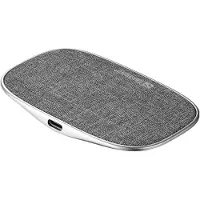 Sandberg Draadloze Oplader Deck 15W, Interieur, USB, 9V, Draadloos opladen, 0 meter, Aluminium, Grijs