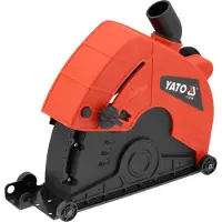 YATO Toya F* - Beschermkap Voor Frezen - 180mm - Stofafzuiging - Geschikt voor Hoekslijpers