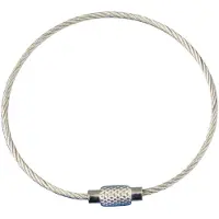 Combicraft Staaldraad ring met schroefsluiting - per 50 stuks