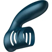 Power Escorts BO-63-00026 – Vibrerende Silicone Cockring – Blauw