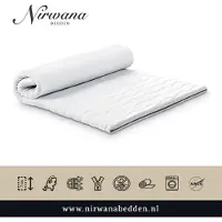 Nirwana bedden Nirwana - Topper Traagschuim - 200x190 cm - Topdekmatras 30 nachten proefslapen