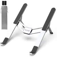 Rixus RXHW46 Laptop Stand Foldable Silver