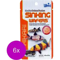 Hikari Sinking Wafers - Vissenvoer - 6 x 25 g