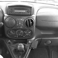Brodit ProClip houder geschikt voor Fiat Doblò 2001-2009 Angled mount