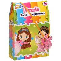 Grafix Kinderenpuzzel - 4 stuks - 30 Stukjes – 27 x 18 cm