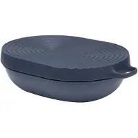 Hip - OBP Saladeschaal met Deksel Ripple 1,5 liter - Thermoplastic - Grijs