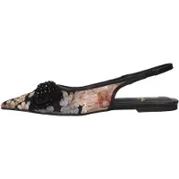 La strada Slingback Zwart Mesh - Damesschoenen - Maat - 42