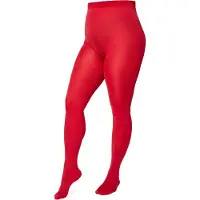 Merry Style MS-GB-162 Dames Panty - 60 DEN -Plus Size - Grote maat - Polyamide - Rood - XXXXL