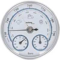 Technoline WA 3090 - Thermometer / Hygrometer - Weervoorspelling - 128 x 128 x 42 mm