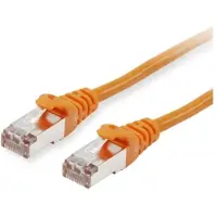 Equip 615576, Patchkabel Cat6, S/FTP, 2xRJ45, 40.00 meter, oranje, LSZH, verpakt in een polybag