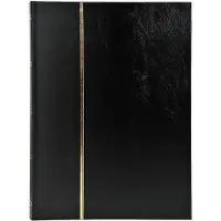 Exacompta album de timbres, 225 x 305 mm, 64 pages, noir noir