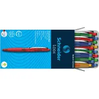 Schneider Loox balpen softgrip 20 stuks assorti (4 kleuren)