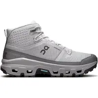 ON - Heren wandelschoenen - Cloudrock Mid WP M Glacier/Alloy voor Heren van Wol - Maat 44 - Grijs