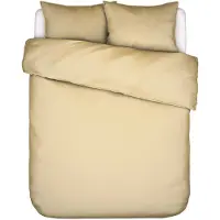 Essenza Dekbedovertrek Minte Yellow straw Satijn-200 x 200 / 220 cm | 2-Persoons