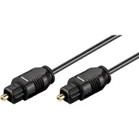 Goobay Toslink M/Toslink M - 2.2mm - fiber optische kabel - fiber optic cable - audio kabel - 1,5 meter