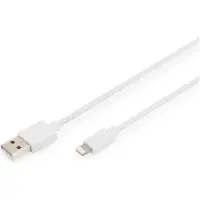 Digitus DB-600106-020-W Lightning-kabel 2 m Wit