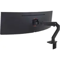 Ergotron HX Arm Desk Mount HD Tafelbeugel voor monitor Aantal monteerbare displays: 1 Display(s) 38,1 cm (15) - 124,5 cm (49) Zwart Draaibaar, In hoogte