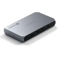 Satechi Thunderbolt 4 Slim Hub Pro - Desktop hub voor Mac, iPhone, iPad en Windows - Space Gray