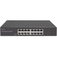 Digitus DN-80112-2 -Netwerkswitch - Unmanaged - 16 Poorten