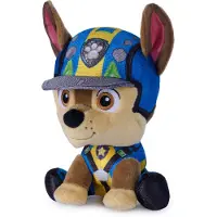 Paw Patrol GUND : The Dino Movie-knuffel van Chase, officieel gelicentieerde knuffel, filmmerchandise, 15,2 cm