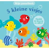 Ballon Kids 5 kleine visjes (kartonboek met puzzelstukken aan koord) (Kartonboek)