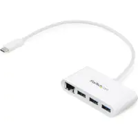 StarTech.com 3 poorts USB 3.0 Hub met GbE - USB-C naar 3x USB-A