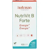 Nutrisan Nutrivit B Forte 100 + 20 Capsules Gratis 100+20 St Capsules