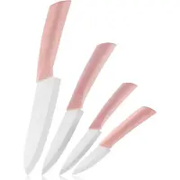 INF Keramisch keukenmes - Roze, 15 cm XL