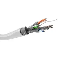 Enzo S/FTP CAT6 box 305m grijs massief - 1381550
