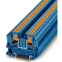 Phoenix Contact 1116735 Doorgangsserieklem 8.2 mm Push-In-klem Blauw 50 stuk(s) Piece