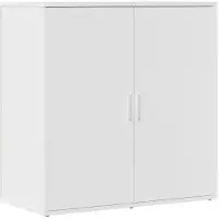 vidaXL Dressoir 79x38x80 cm bewerkt hout wit