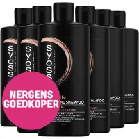 Syoss Keratin - Shampoo - Haarverzorging - Sterker en Gezonder Haar - Broos and Breekbaar Haar - Voordeelverpakking - 6x440ml
