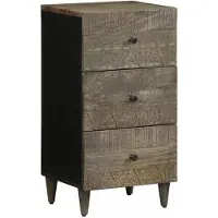 vidaXL Dressoir 40x33x75 cm massief mangohout