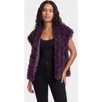 Amaya Amsterdam Bruna Gilet Purple Size: XS | Vests Outlet | Dames | Paars