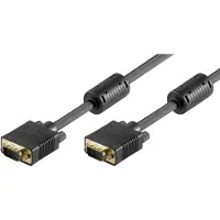 Pro 50490 VGA kabel 5 meter VGA (D-Sub) Zwart