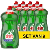 Dreft 9x Afwas - 1200ml - original extra hygiene