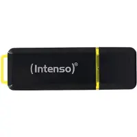 Intenso High Speed Line USB-stick 64 GB Zwart, Geel 3537490 USB-A 3.2 Gen 2