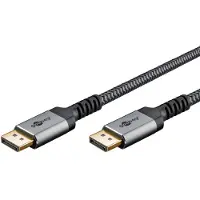 Pro Plus DisplayPort kabel | DP2.1a (16K 60Hz) | UHBR20 (80Gbit/s) | 1 meter