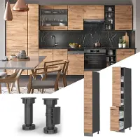 Vicco Fame-Line Apotheekkast – 30 cm Krachtige eik goud