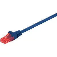 Goobay CAT 6 Patch Cable, U/UTP, blue 15 m