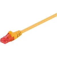 Goobay CAT 6 Patch Cable, U/UTP, yellow 20 m