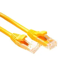 ACT IK5800 U/UTP CAT5E Patchkabel Component Level Geel - 50 cm