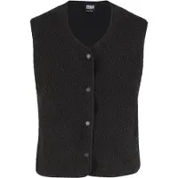 Urban Classics Bodywarmer zwart
