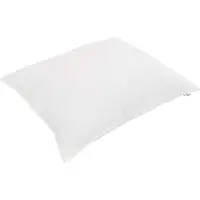 vidaXL Dekbed met kussen 2 st Wit Microvezel