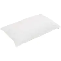 vidaXL Beddengoedset met kussens, 2 stuks, wit, microvezel