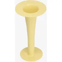 Design Letters Trompet 2-in-1 vaas en kandelaar 24 cm Yellow