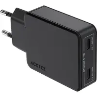Accezz Ultra Slim GaN Oplader 65 Watt - Zwart
